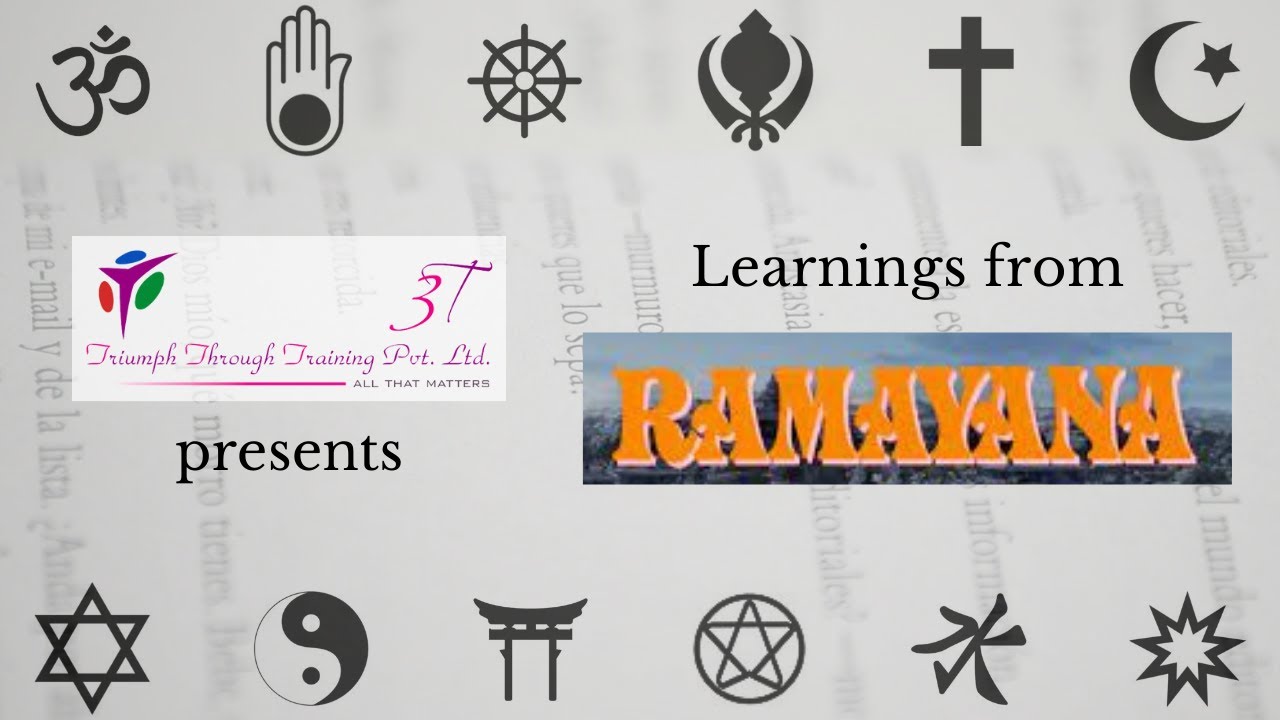 Learning from Ramayana